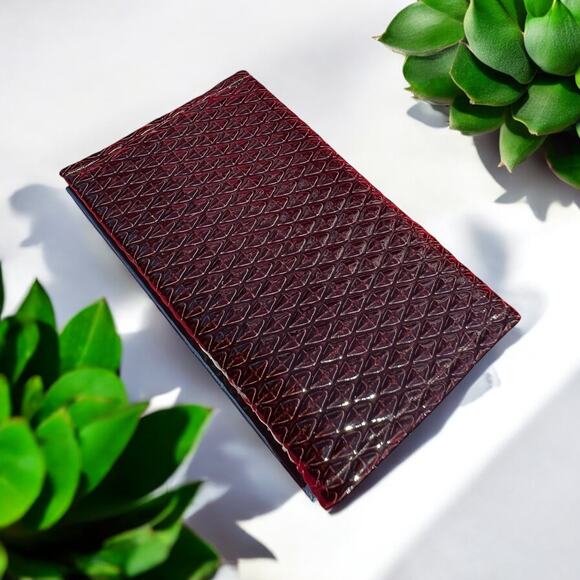 Brown Retro Small New In Pack Card Wallet ID Card Holder Never Used Deadstock - Picture 1 of 12